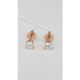 Сережки из красного золота 585*